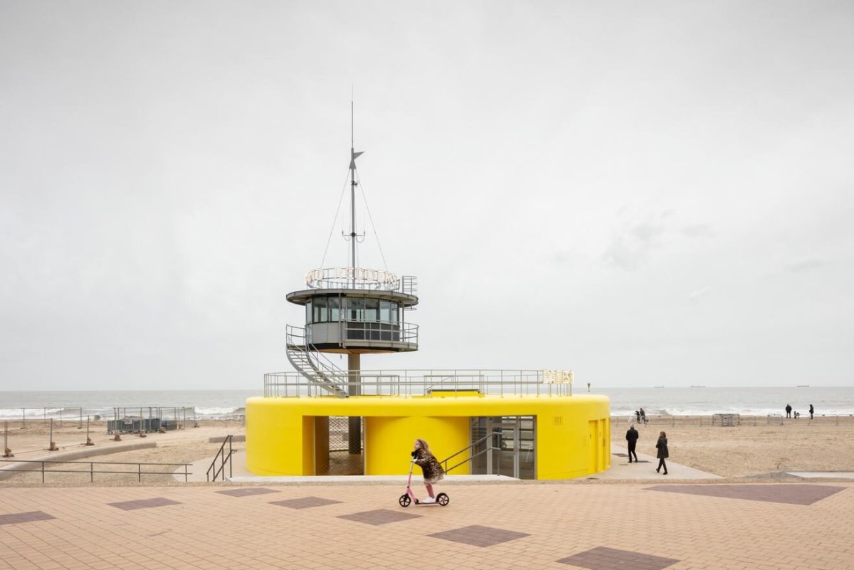 Nouveau pavillon de sauvetage @ Knokke